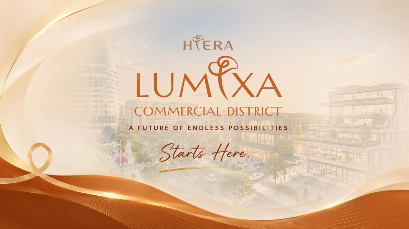 HIERA Lumixa commercial lot dengan ekosistem bisnis, hunian, transportasi, pendidikan, dan lifestyle