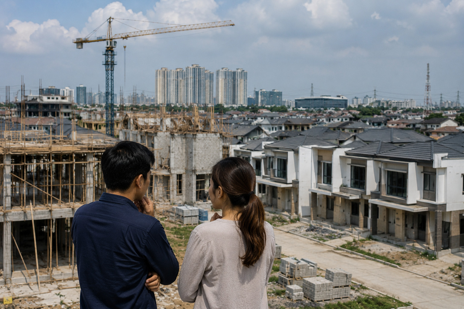 Perbandingan proyek perumahan baru dari pengembang besar dan pengembang menengah di Bekasi dan Tangerang