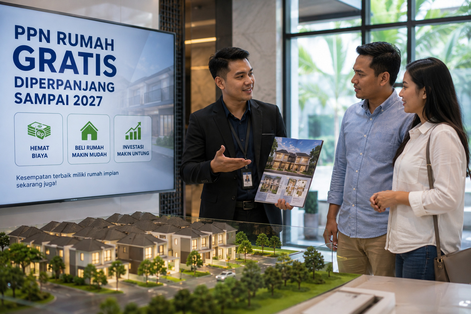 Ilustrasi pembelian rumah baru dengan insentif PPN DTP hingga 2027