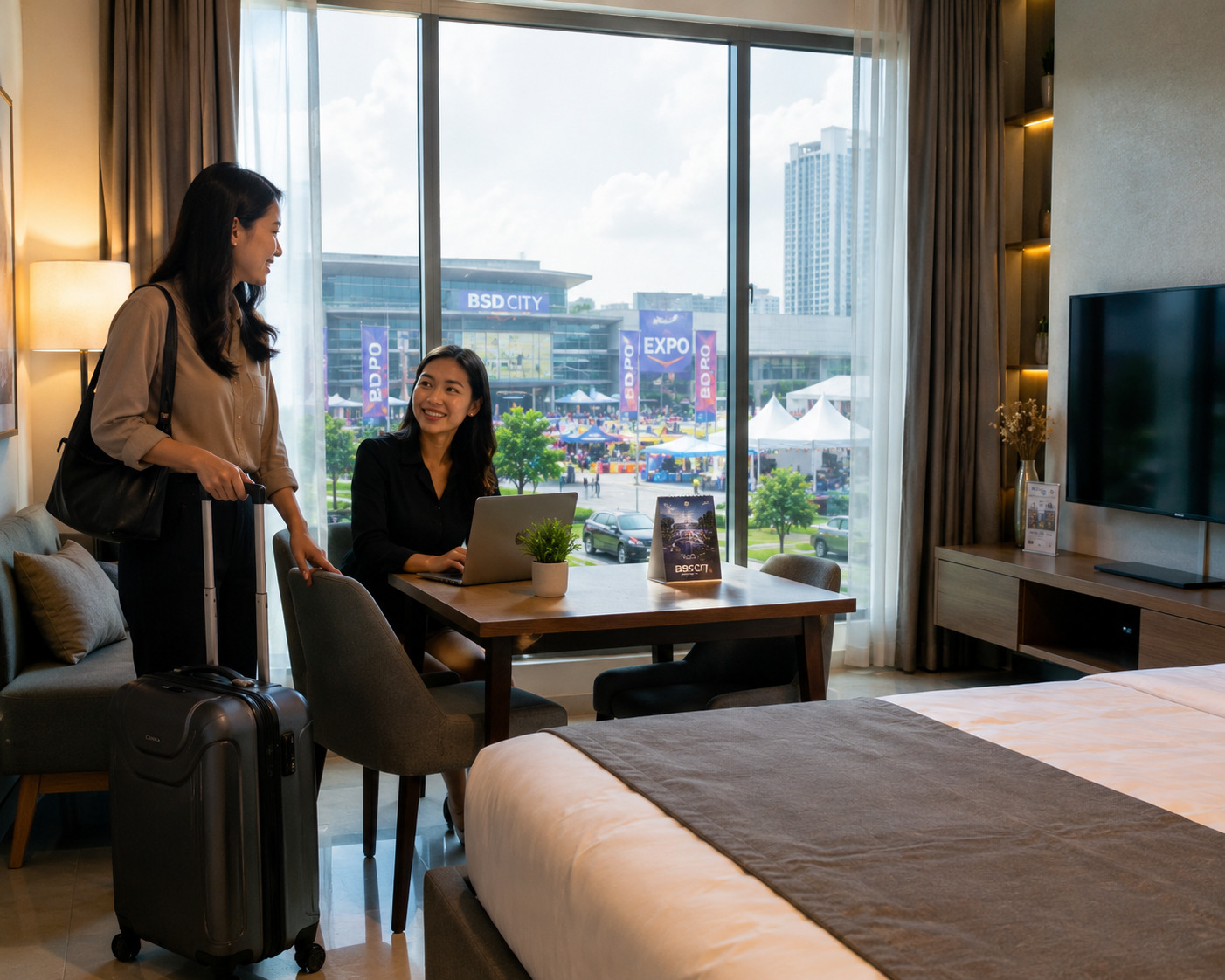 Apartemen sewa harian di BSD City dekat ICE BSD dengan potensi investasi dan pendapatan sewa