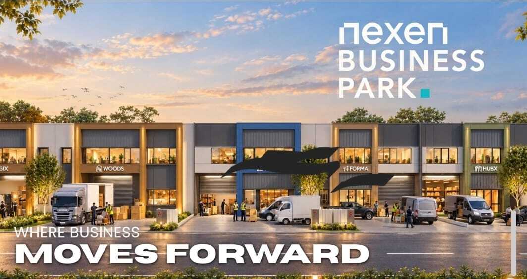 Pilihan tipe unit Nexen Business Park dari 200 hingga 840 meter persegi
