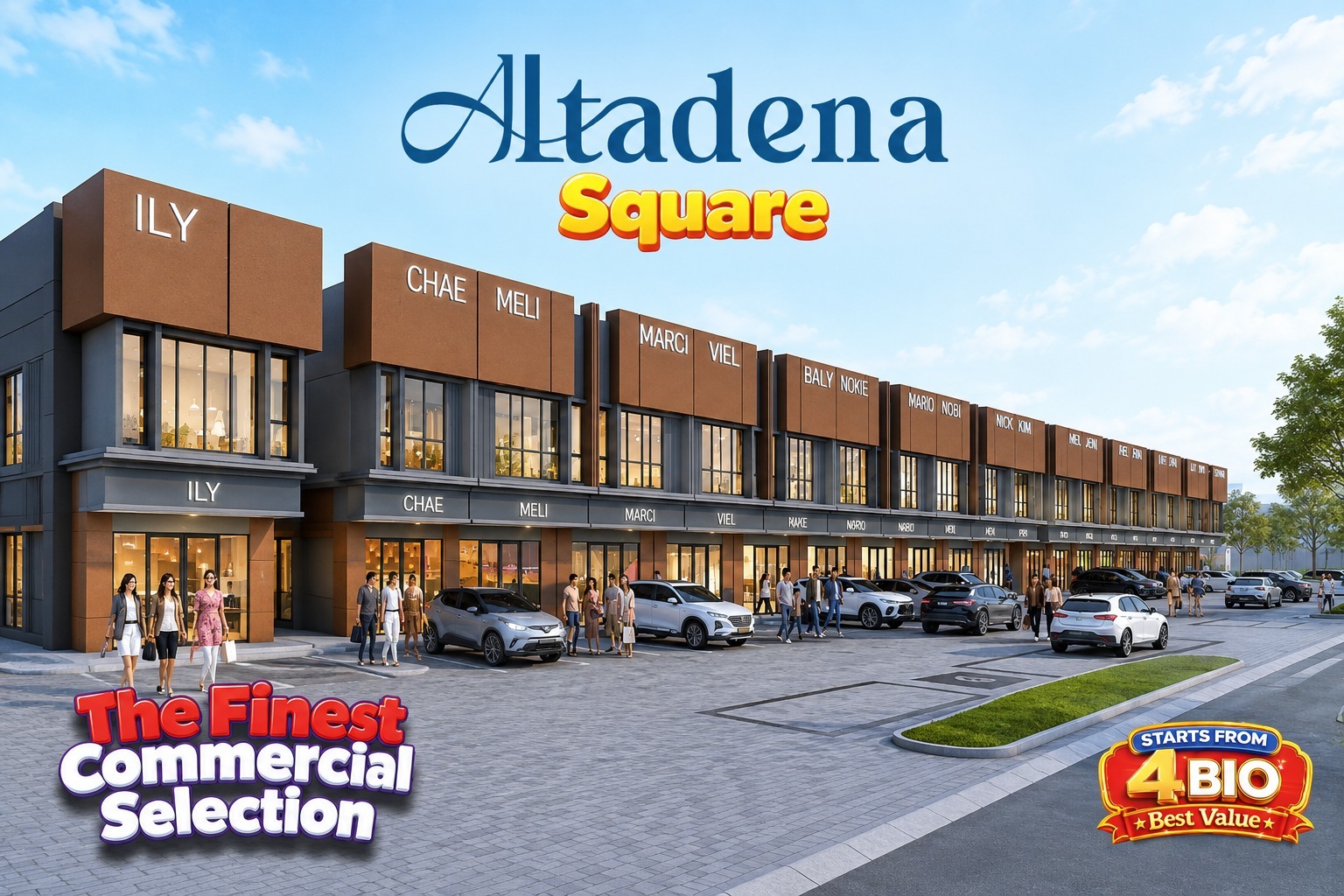 Perbandingan Pasadena Square South, Maggiore Vibes, dan Altadena Square Paramount Gading Serpong