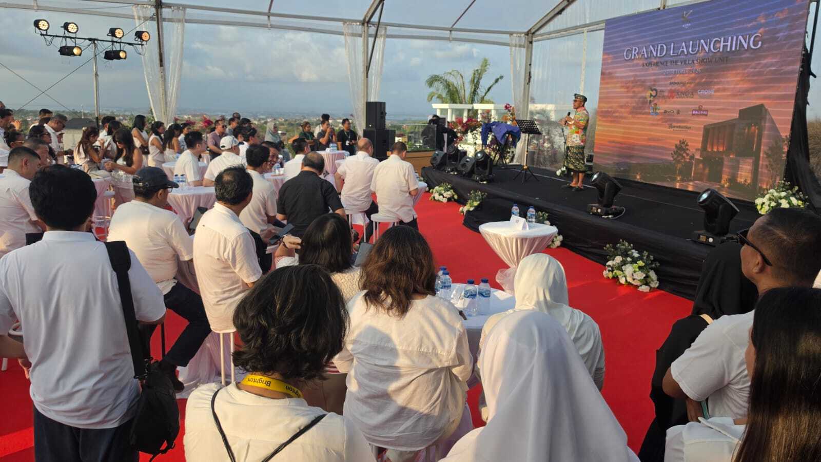 Peresmian show unit dan Grand Launching Kana Hills di Ungasan, Bali, pada 23 Oktober 2026.