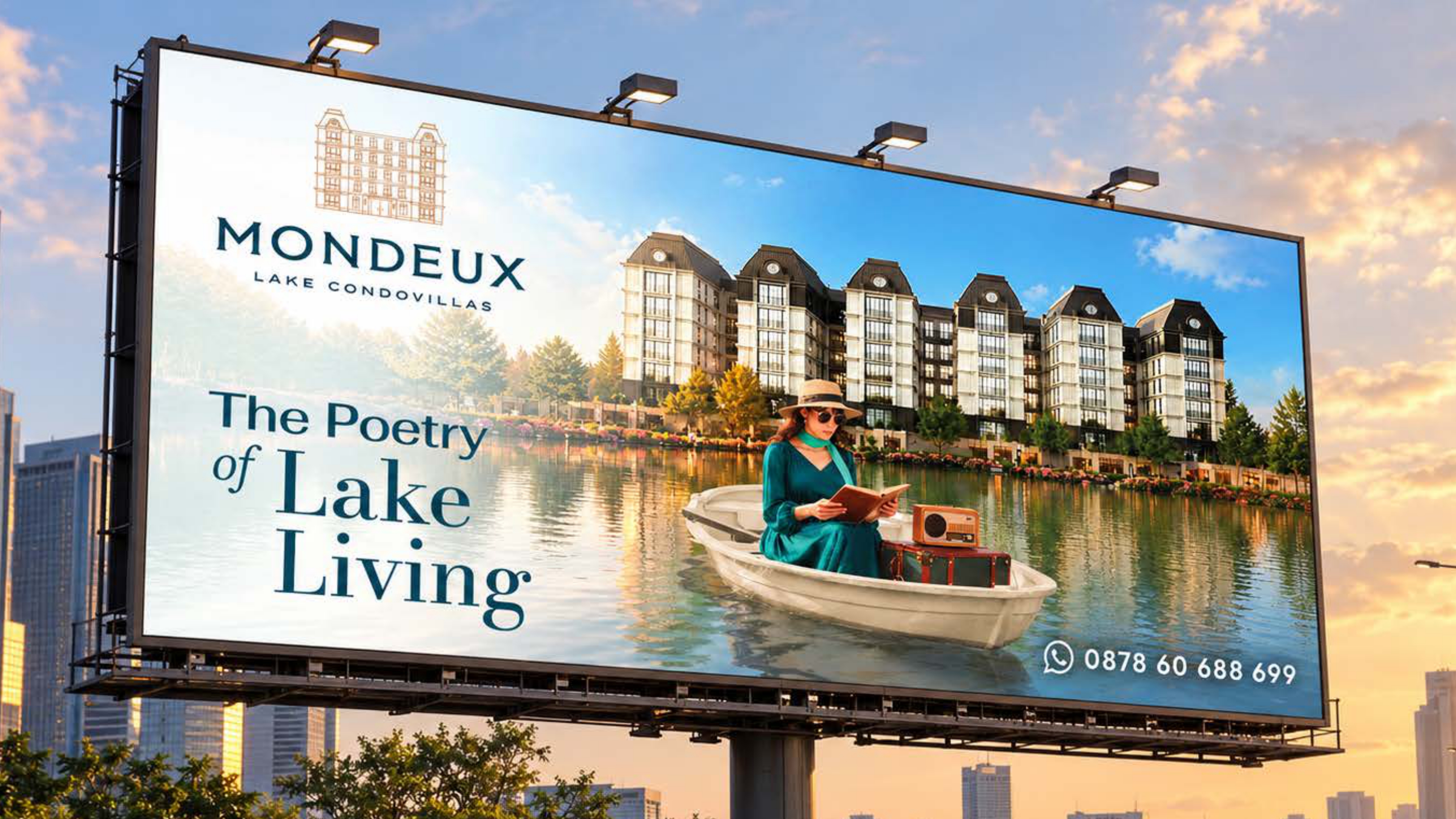 Mondeux Lake Condovillas, hunian vertikal mewah bergaya Art Deco di tepi danau Summarecon Serpong